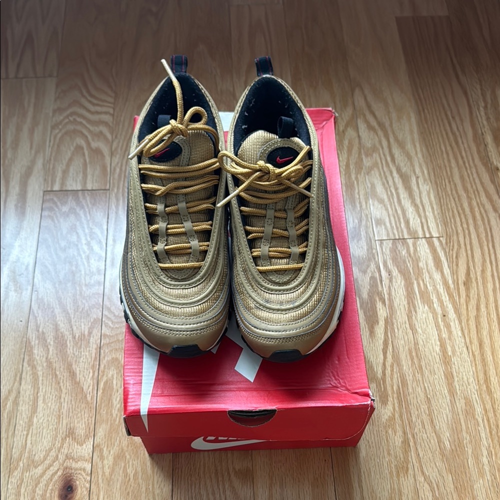 Nike Gold Sneakers Air Max 97